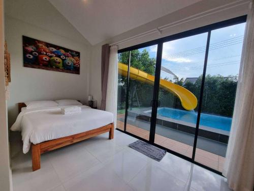 Πισίνα στο ή κοντά στο Starry Night Pool Villa Khaoyai