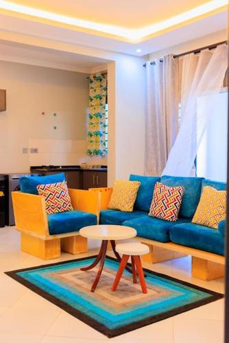 Χώρος καθιστικού στο Sped Luxury Homes