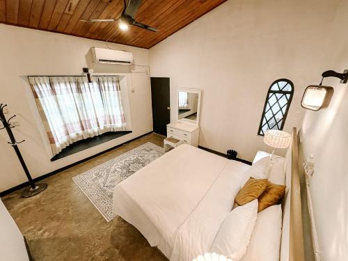 Cama o camas de una habitación en Eden villa colombo
