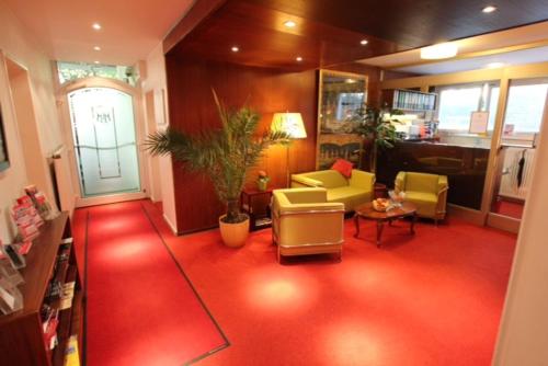 Lobby alebo recepcia v ubytovaní Hotel Haus Bismarck