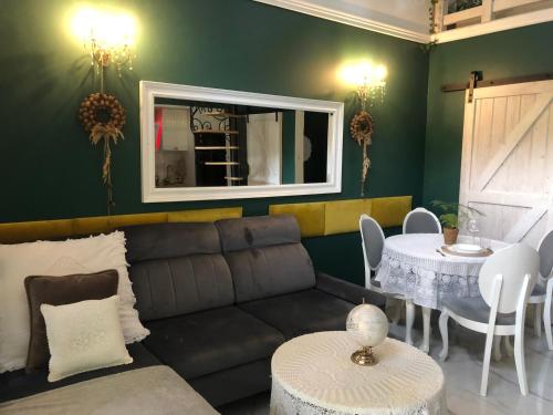 Posedenie v ubytovaní Domek w Pieninach Apartament Pałacowy Liliana