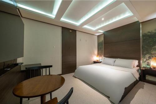 Cama o camas de una habitación en Hotel Star