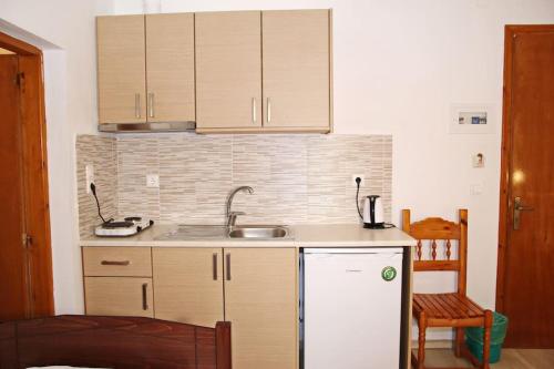 Η κουζίνα ή μικρή κουζίνα στο Studios&apartments Thomas