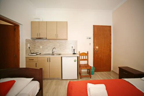 Η κουζίνα ή μικρή κουζίνα στο Studios&apartments Thomas