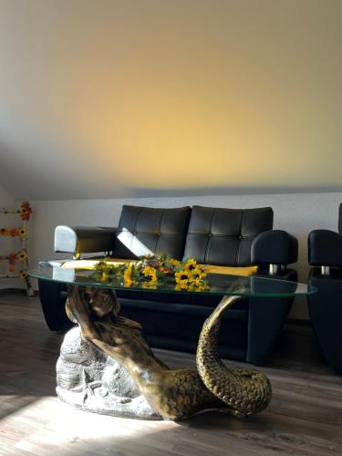 Χώρος καθιστικού στο Secret Paradise apartment