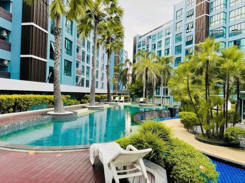 Πισίνα στο ή κοντά στο Minnie room Pattaya 3
