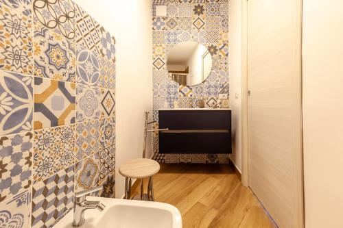 Koupelna v ubytování Pasitea Rooms