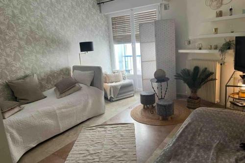 Cannes Croisette Studio 3 pers Cosy CLIM WIFI PKG