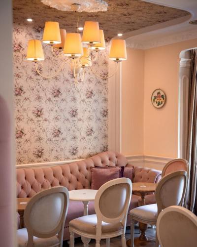 Posezení v ubytování Amorino Tirana B&B