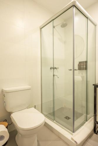 Koupelna v ubytování Recoleta Suites