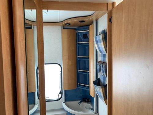 Koupelna v ubytování Revier caravan-ig und cool