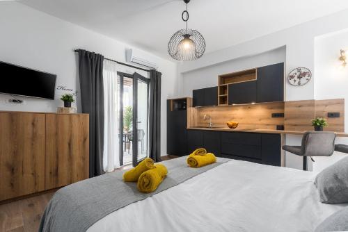 Reizendes Apartment nur 250 Meter zum Strand mit privater Terrasse, Grill, WiFi
