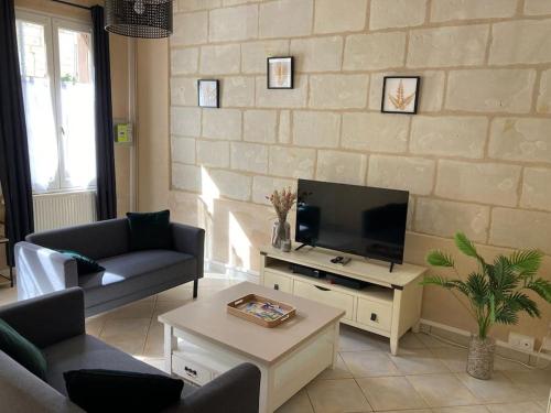 Le logis des diligences - Vue sur le château