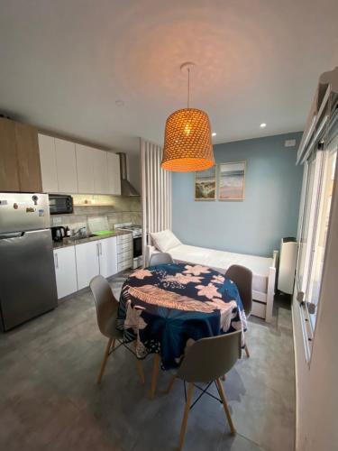 Køkken eller tekøkken på Departamento Boutique del mar