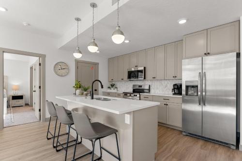 Kuchyň nebo kuchyňský kout v ubytování Casa Relaxo condo