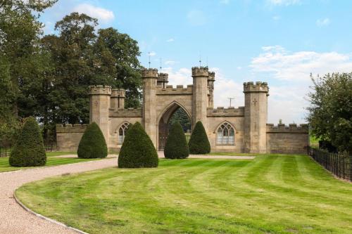 Zahrada ubytování Bryngwilla Gate Lodge