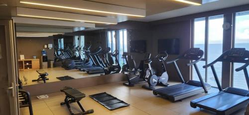 Gimnasio o instalaciones de fitness de Noom Hotel Conakry