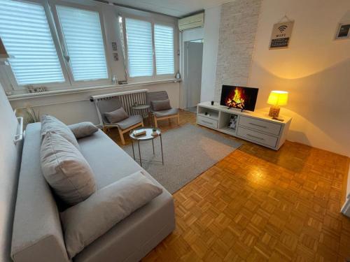 Posezení v ubytování Apartman Vuković