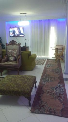 Χώρος καθιστικού στο الغردقة