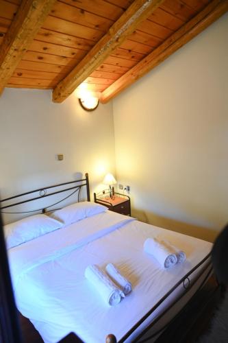 Una cama o camas en una habitación de Villa view Arachova