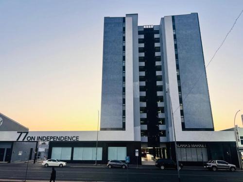 Το κτήριο όπου στεγάζεται  το διαμέρισμα