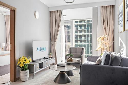 ALiving Elegant 1BR I Near Burj Khalifa & Dubai Mall I Missoni Tower- 607