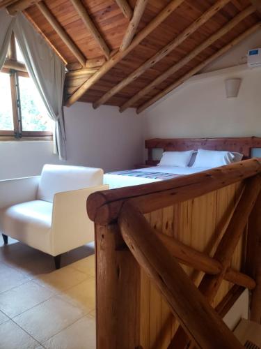 Postel nebo postele na pokoji v ubytování Mar Azul Suites Apart Boutique