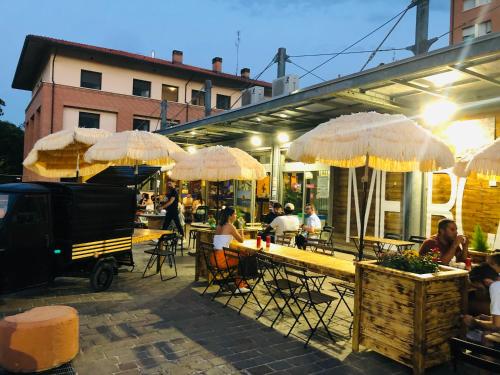 Restaurace v ubytování Via Emilia House - By AyDesHouse