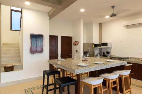 Dapur atau dapur kecil di Casa Kay Ha