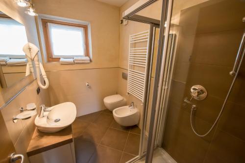 Bilik mandi di Casa Gallo - Bormolini Hotels & Apartments