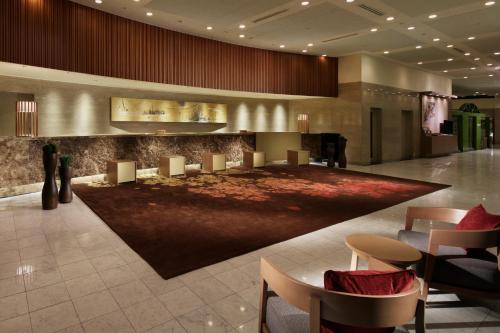 Ruang duduk di Hakodate-Onuma Prince Hotel