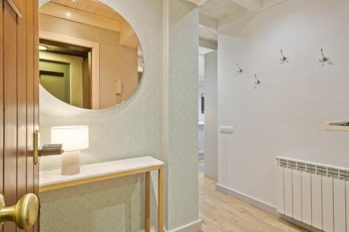 Koupelna v ubytování Luderna - Apartamento Val de Ruda A61 de Sarradé