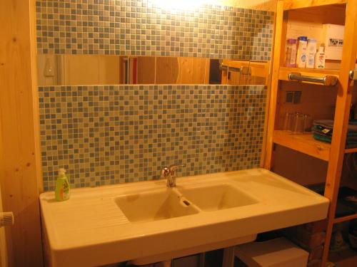 Koupelna v ubytování Apartment mit Sauna