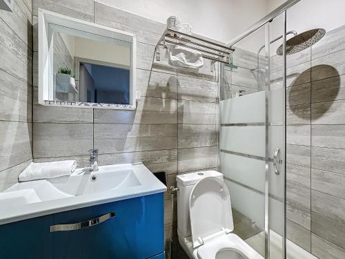 Kúpeľňa v ubytovaní Studio Av thermale Cham (C)