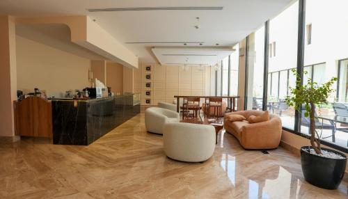 Ruang duduk di Melissa Hotel Riyadh