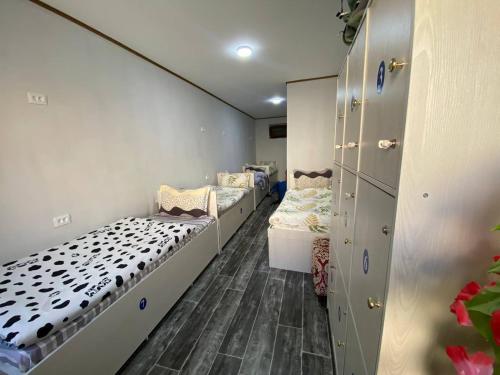 Katil atau katil-katil dalam bilik di Central Park Hostel