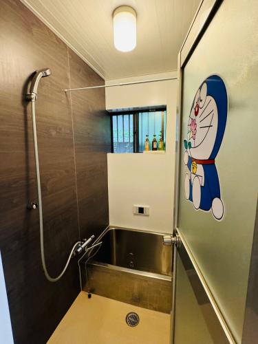 Doraemon Imazen Cute Character Style Japanese Entire House for 6 with 4 Beds Near Public Transport 2 min Walk Direct to Namba Family Friendly