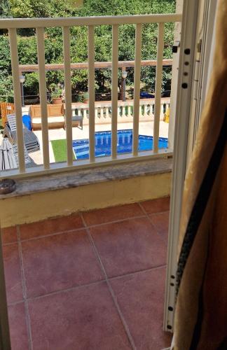 La alberca dentro o cerca de Saracini's Homestay
