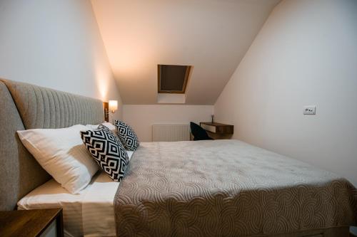 Postel nebo postele na pokoji v ubytování TOP VIEW apartment 47