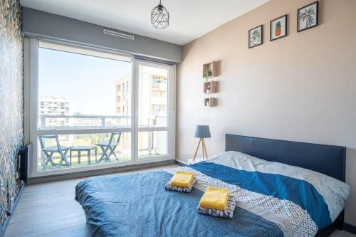 F4 - Terrasse & Parking Sur les toits du Havre