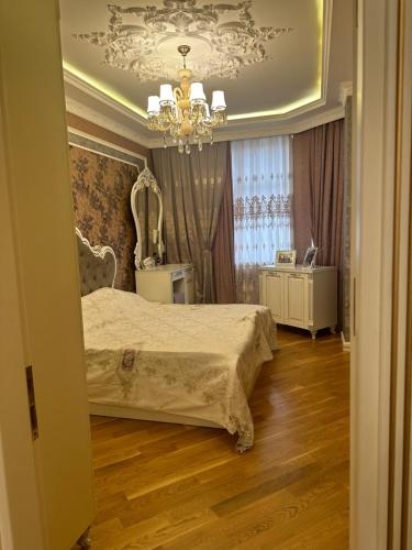 Voodi või voodid majutusasutuse Apartment toas