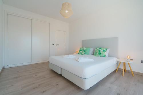 Ένα ή περισσότερα κρεβάτια σε δωμάτιο στο Silver Villa with ocean view