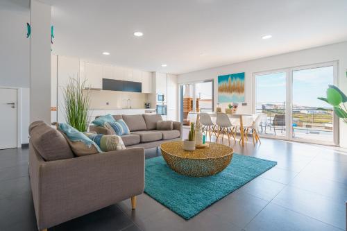 Χώρος καθιστικού στο Silver Villa with ocean view
