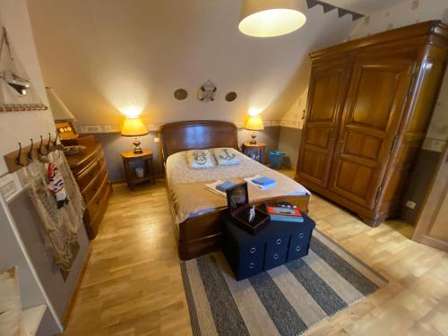 Χώρος καθιστικού στο Chambre Nautique