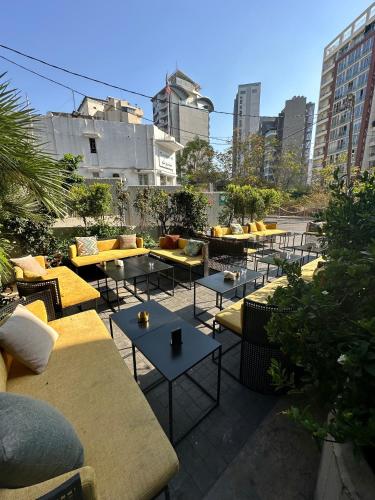 Budova, kde se aparthotel nachází