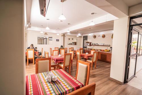 Et opholdsområde på Hotel Urpi Cusco
