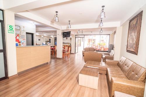Posezení v ubytování Hotel Urpi Cusco
