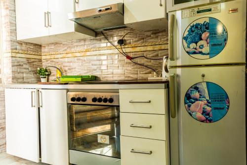 Køkken eller tekøkken på Five's Tower