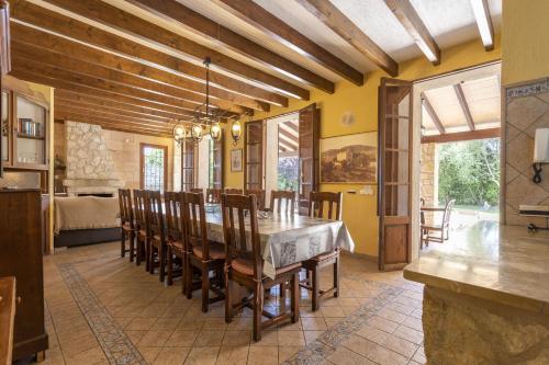 Χώρος καθιστικού στο Villa Can Salat