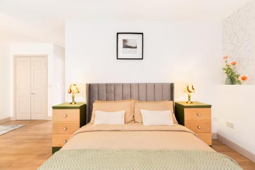 Ένα ή περισσότερα κρεβάτια σε δωμάτιο στο Yasuko Apartment